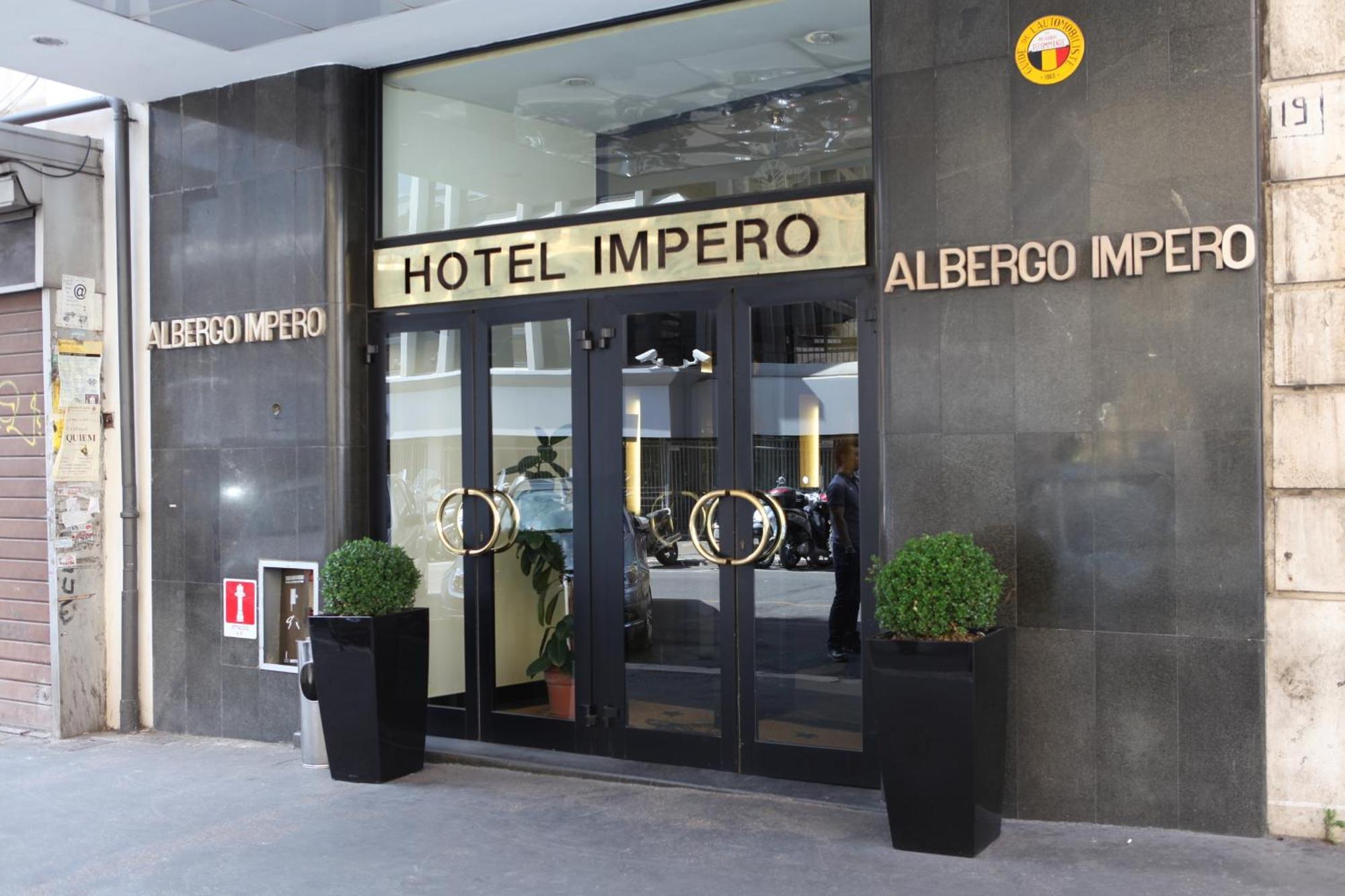 Hotel Impero Rom Eksteriør billede